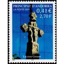 Nouvelle Collection Timbre de collection Andorre Francais - 554