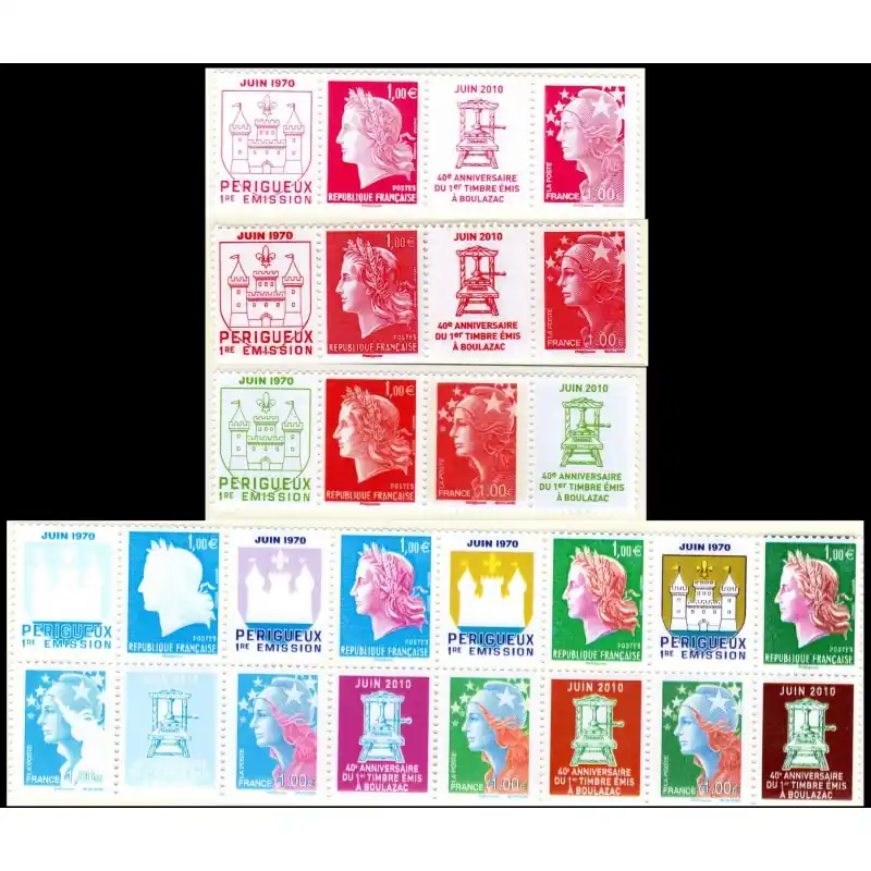 Paiement Sécurisé 40ème anniversaire du 1er timbre-poste émis à l'imprimerie de Boulazac