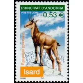 Prix Bas Timbre de collection Andorre Francais - 621