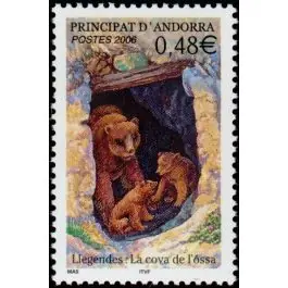 Promotion Saisonnière Timbre de collection Andorre Francais - 626