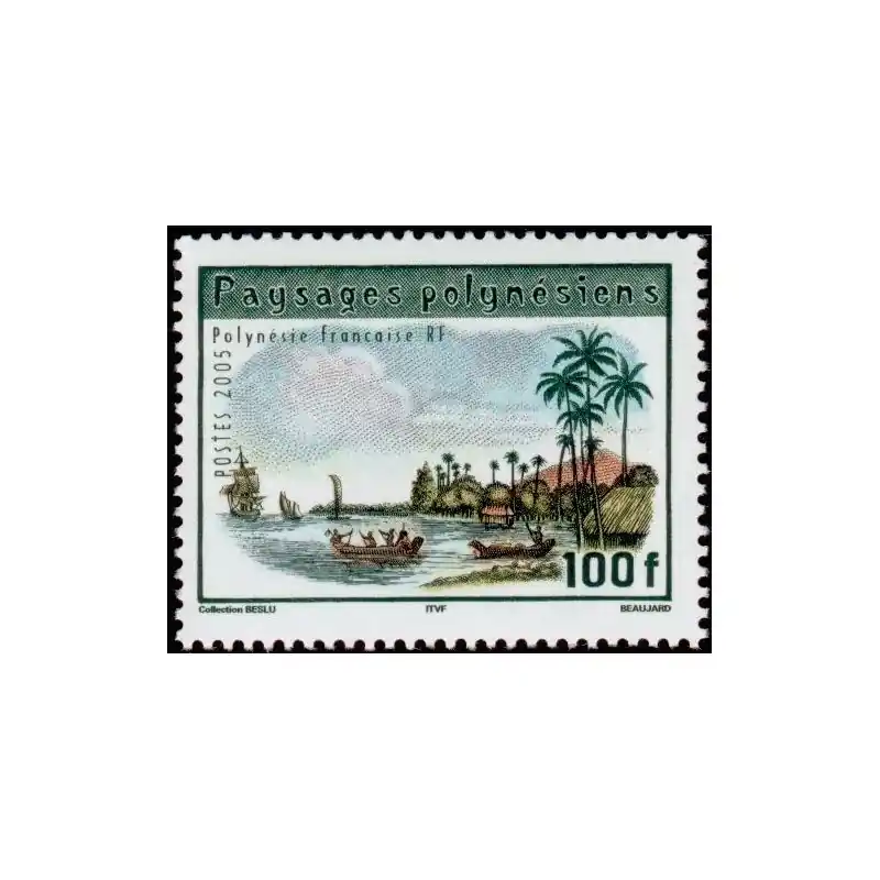 Vente Flash Timbre Polynésie n°759