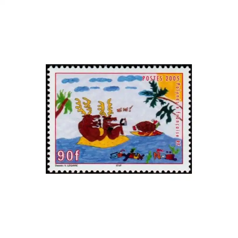 Acheter En Ligne Timbre Polynésie n°760