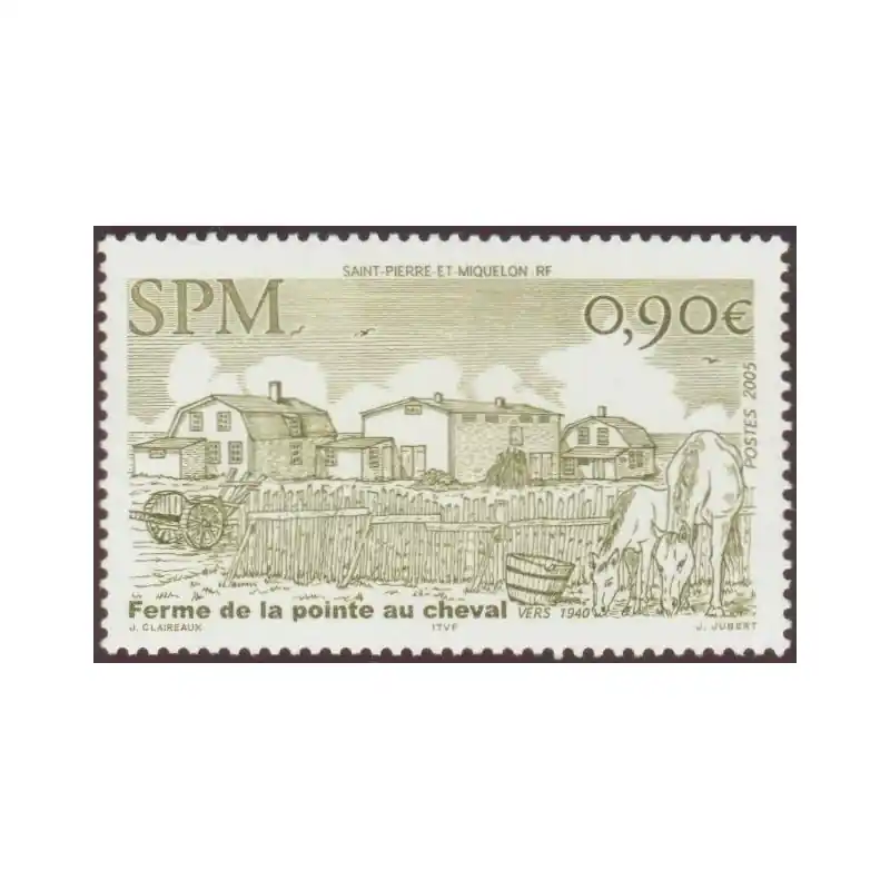 Gros Lot Timbre Saint-Pierre et Miquelon n°851