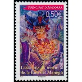 Timbre de collection Andorre Francais - 652 Top Qualité