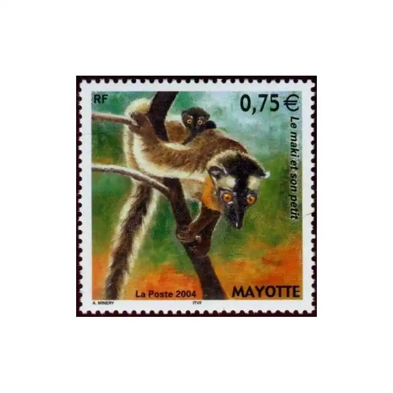 Prix Choc Timbre Mayotte n°167