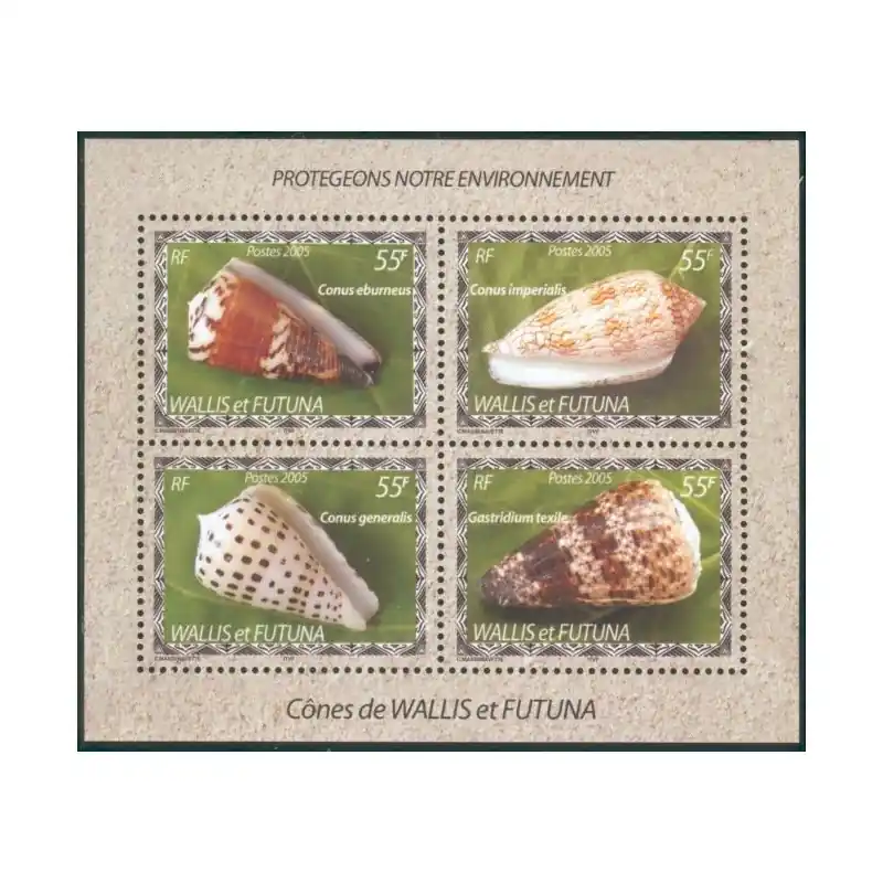 Meilleure Qualité Timbre Wallis et Futuna n°628 à 631