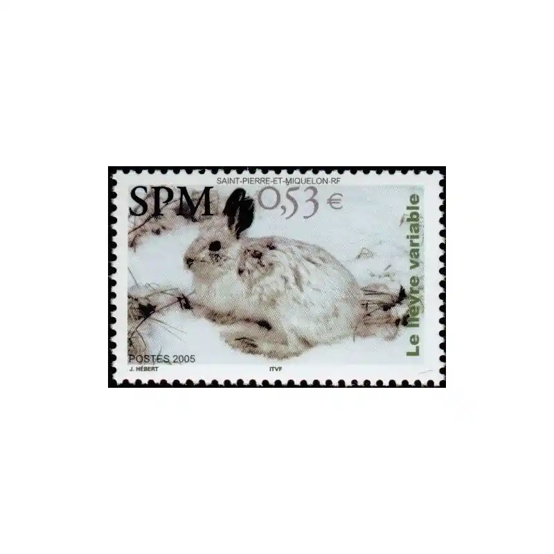 Livraison Mondiale Timbre Saint-Pierre et Miquelon n°855