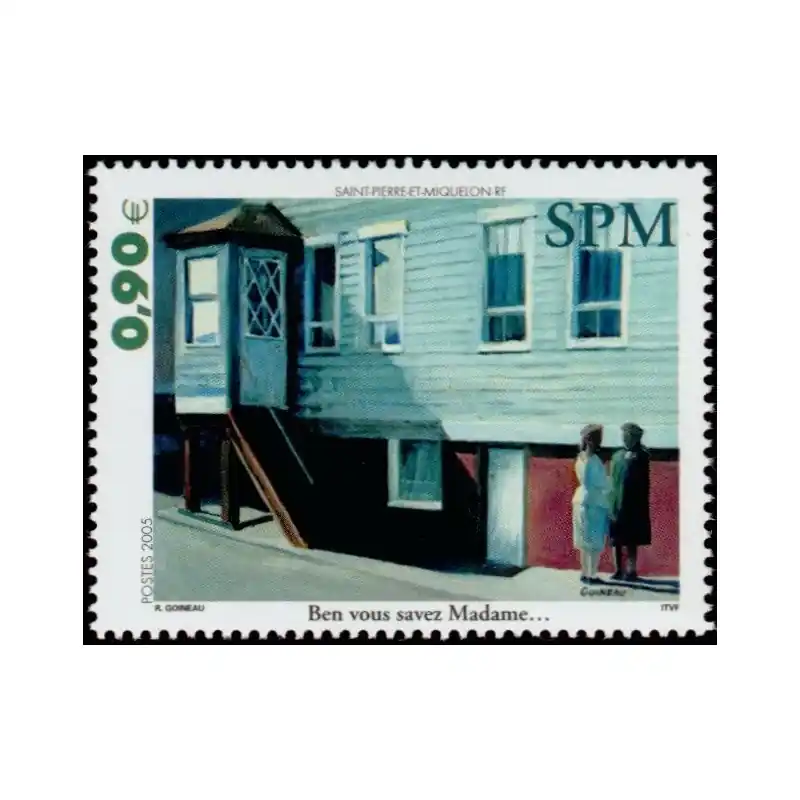 Artisanat Timbre Saint-Pierre et Miquelon n°856