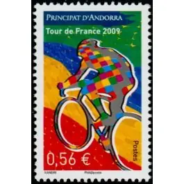 Meilleure Qualité Timbre de collection Andorre Francais - 677