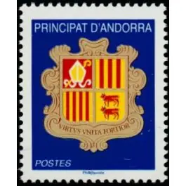 Top Qualité Timbre de collection Andorre Francais - 686