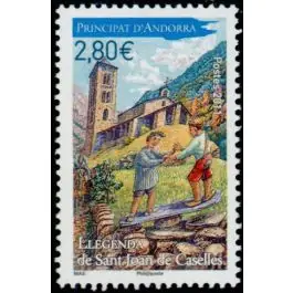 Affaire À Saisir Timbre de collection Andorre Francais - 704
