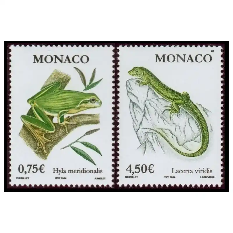 Jusqu’à Épuisement Des Stocks Timbre Monaco n°2429 et 2430