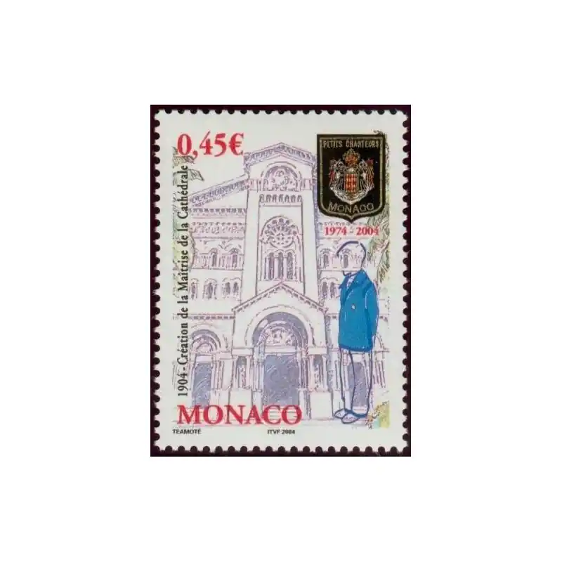 Authentique Timbre Monaco n°2432