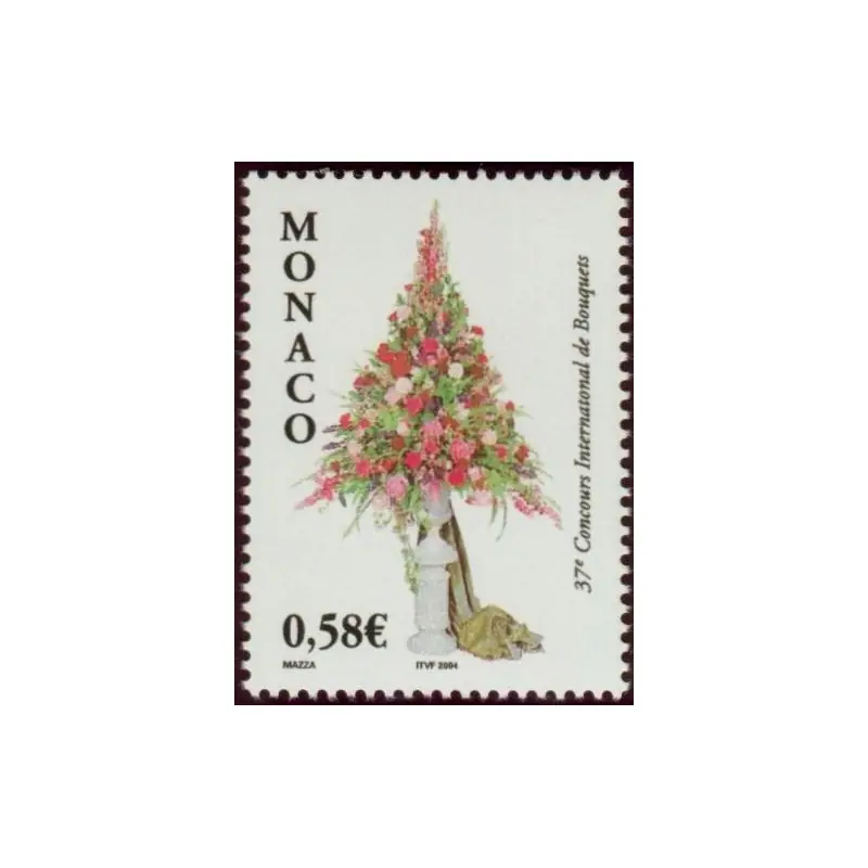 Timbre Monaco n°2433 Authentique