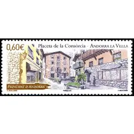 Acheter En Ligne Timbre de collection Andorre Francais - 725