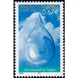 Promotion Saisonnière Timbre de collection Andorre Francais - 568