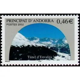 Promotion Saisonnière Timbre de collection Andorre Francais - 572