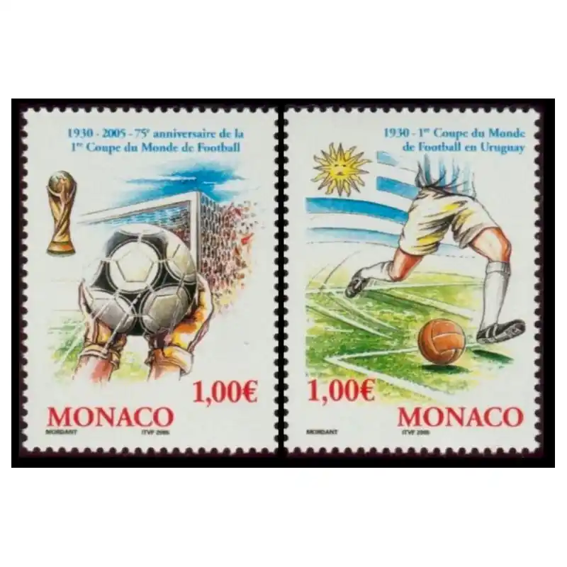 Pas Cher Timbre Monaco n°2465 et 2466