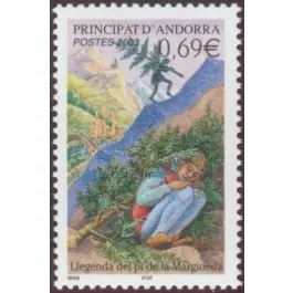 Prix Réduit Timbre de collection Andorre Francais - 576