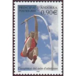 Populaire Timbre de collection Andorre Francais - 583