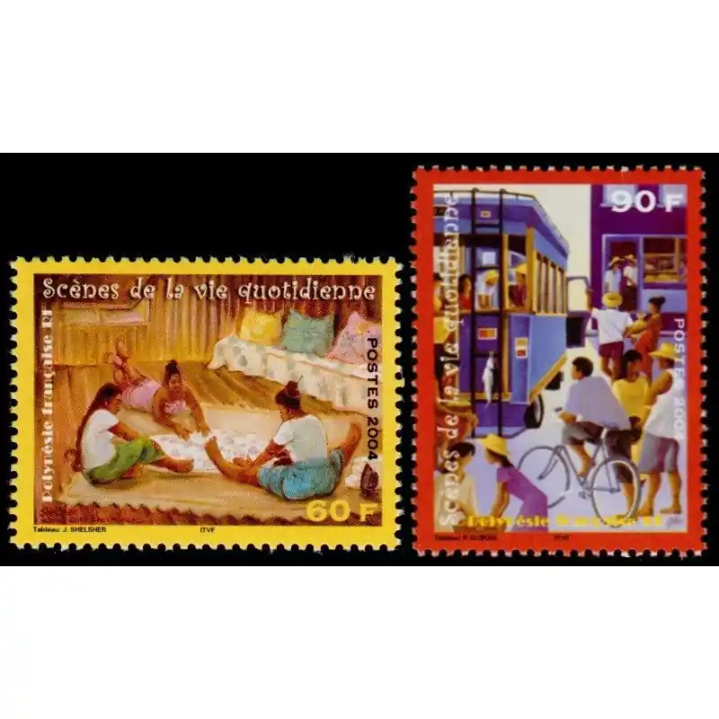 Offre Du Jour Timbre Polynésie n°706 et 707