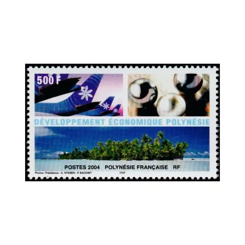Marque Timbre Polynésie n°710