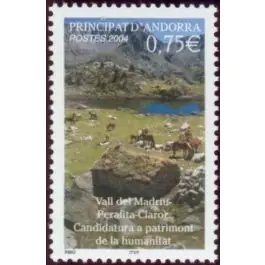 Timbre de collection Andorre Francais - 596 Achat Immédiat