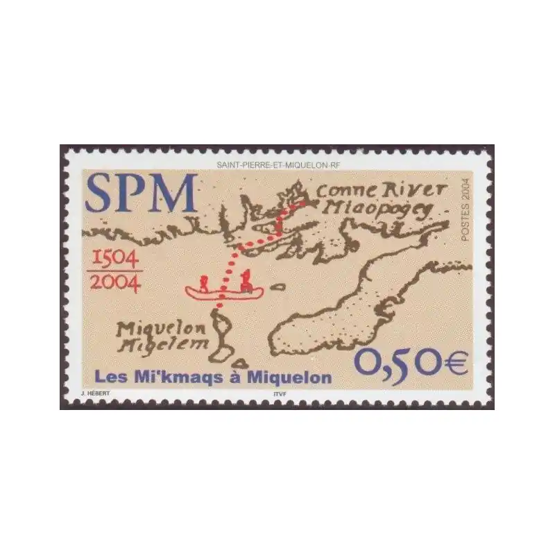 Timbre Saint-Pierre et Miquelon n°818 Seulement Aujourd’hui