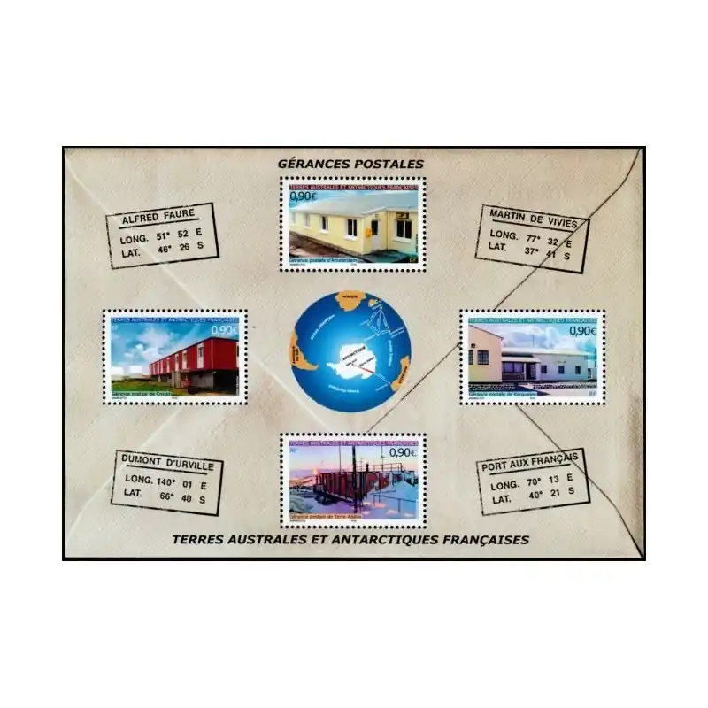 Vente Directe Timbre TAAF n°395 à 398