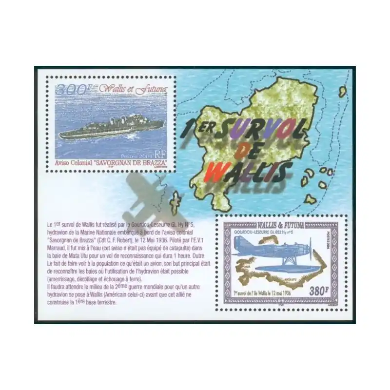 Gros Lot Timbre Wallis et Futuna n°622 et 623