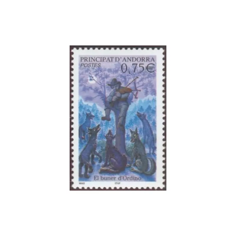 Meilleur Choix Timbre Andorre Français n°589