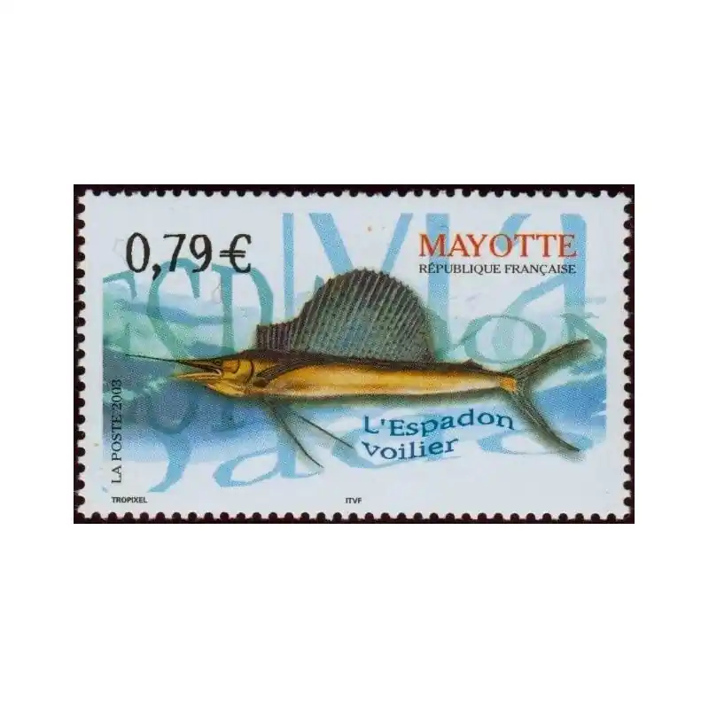 Paiement Sécurisé Timbre Mayotte n°143