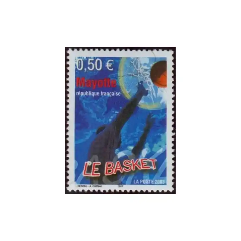 Timbre Mayotte n°148 Promotion