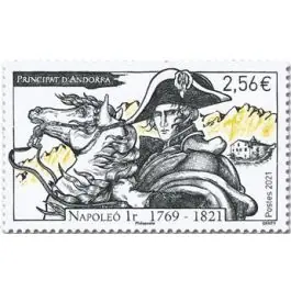 Timbre de collection Andorre Francais - 861 Original