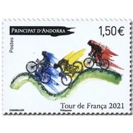 Promotion Saisonnière Timbre de collection Andorre Francais - 862