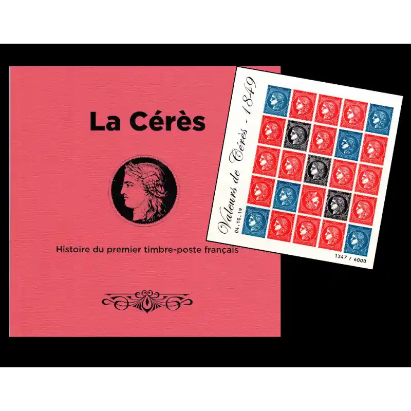 Bon Plan Feuillet France n°5361A Valeurs de Cérès 1849 73ème Salon philatélique d'Automne 2019 - le livre