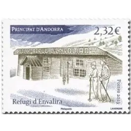 Original Timbre de collection Andorre Francais - 889