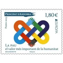 Prix Réduit Timbre de collection Andorre Francais - 891