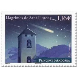 Offre Exclusive Timbre de collection Andorre Francais - 895