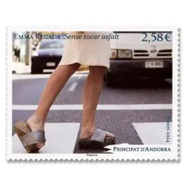 Édition Limitée Timbre de collection Andorre Francais - 905