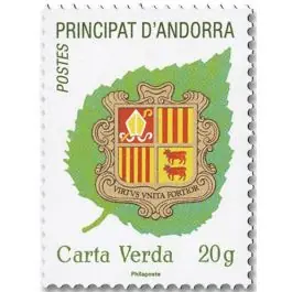Exclusif Timbre de collection Andorre Francais - 920