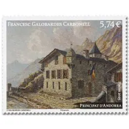 Promotion Saisonnière Timbre de collection Andorre Francais - 921