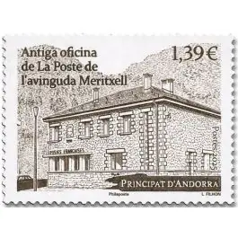 Marque Timbre de collection Andorre Francais - 922