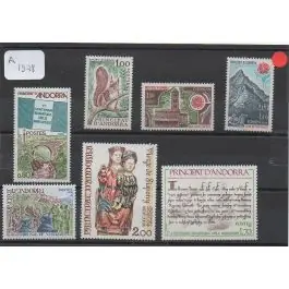 Certifié Timbre de collection Andorre Francais - Anne 1978