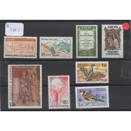 Promotion Timbre de collection Andorre Francais - Anne 1985