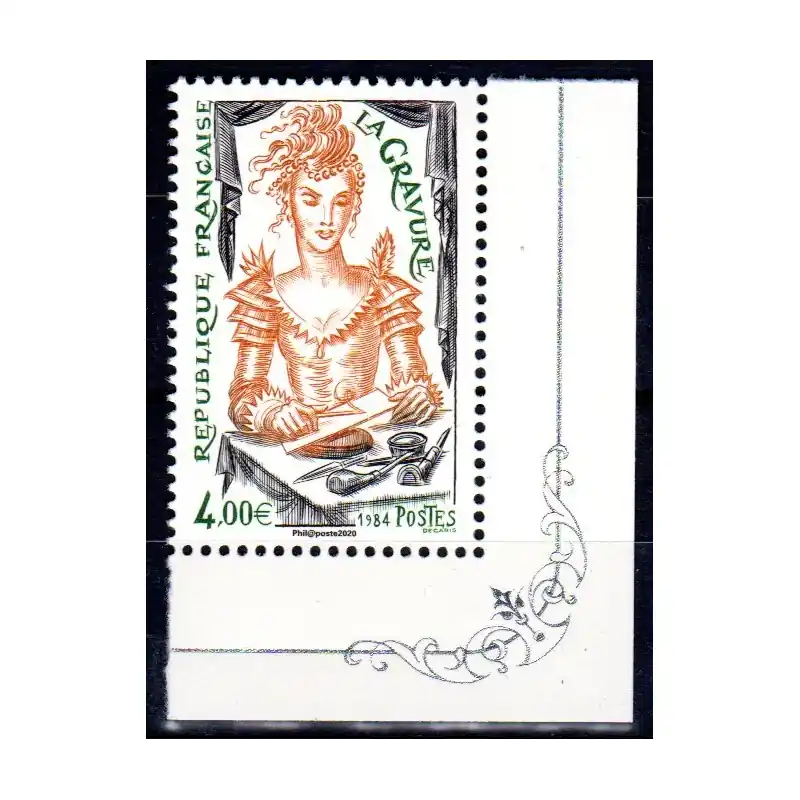 Meilleure Qualité Timbre France 2020 La Gravure Neuf **