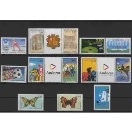 Exclusif Timbre de collection Andorre Francais - Anne 1994