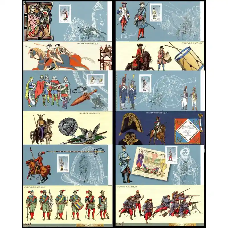 Bloc souvenir n° 69 à 74 - Les soldats de plomb Prix Cassé