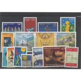 Pas Cher Timbre de collection Andorre Francais - Anne 2000