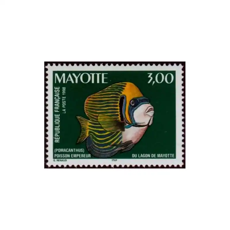 Timbre Mayotte n°60 Bon Plan